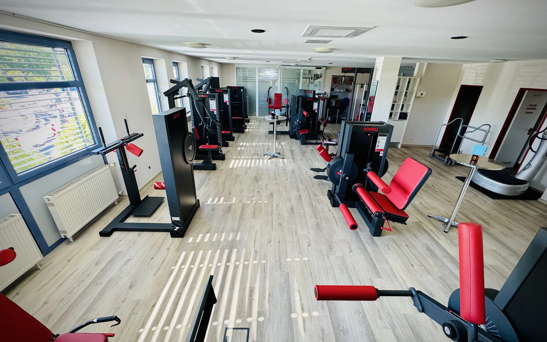 Trainingsbereich von GeTFit am Standort Cham