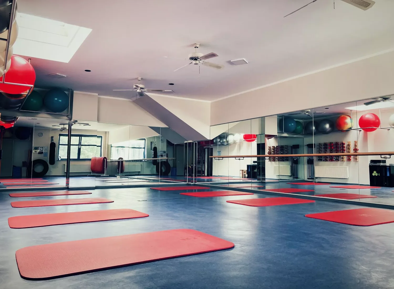 Bewegungsraum für Reha und Kurse bei GeTFit in Cham