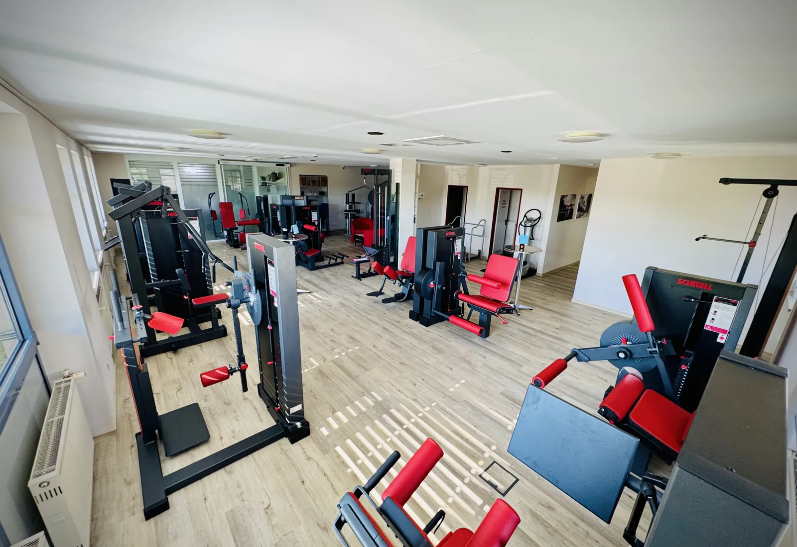 Gerätebereich für T-RENA bei GeTFit in Cham